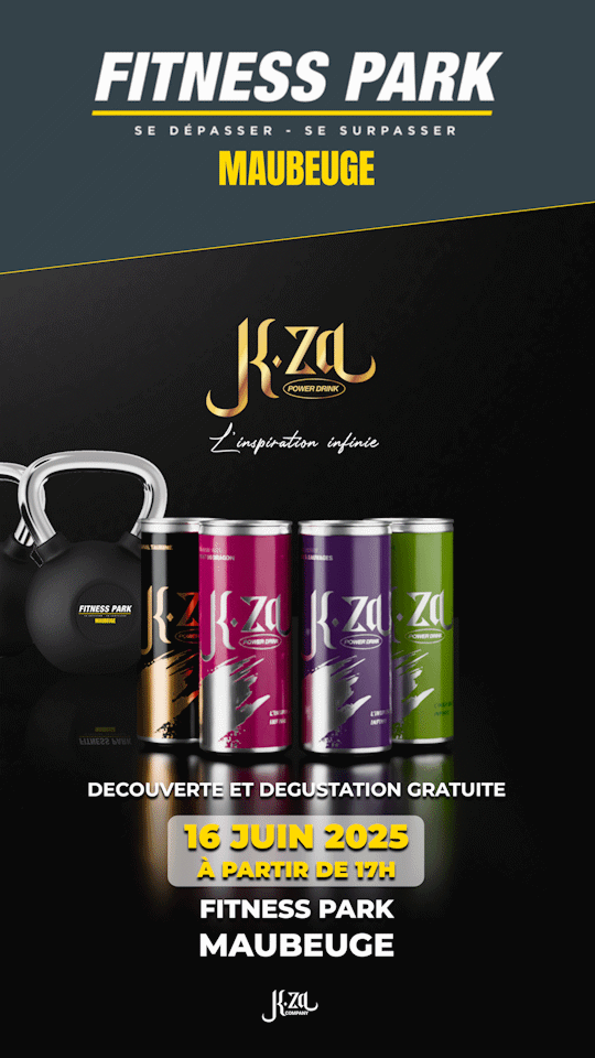 Affiche degustation fitness park 2025